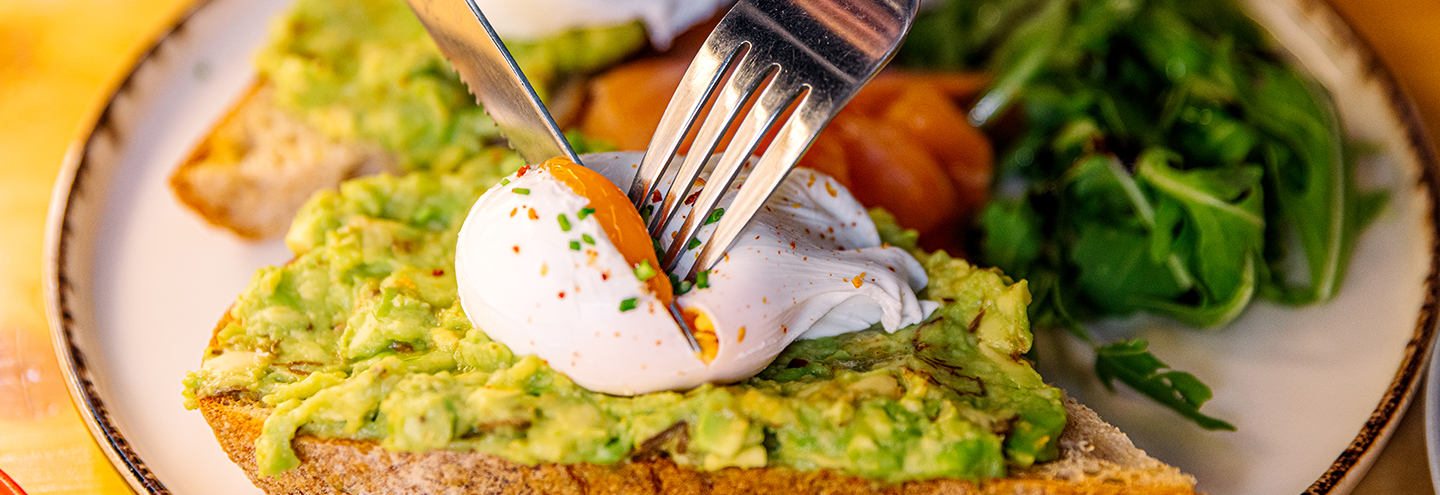 Imagem Tosta de Abacate e ovo