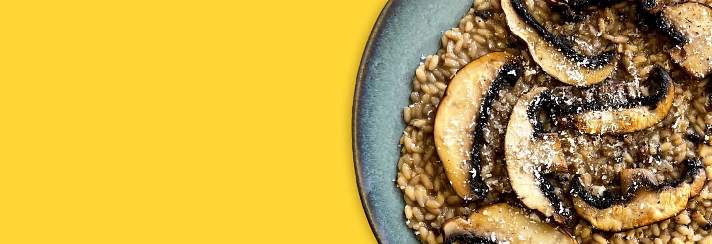 Imagem Risotto de cogumelos