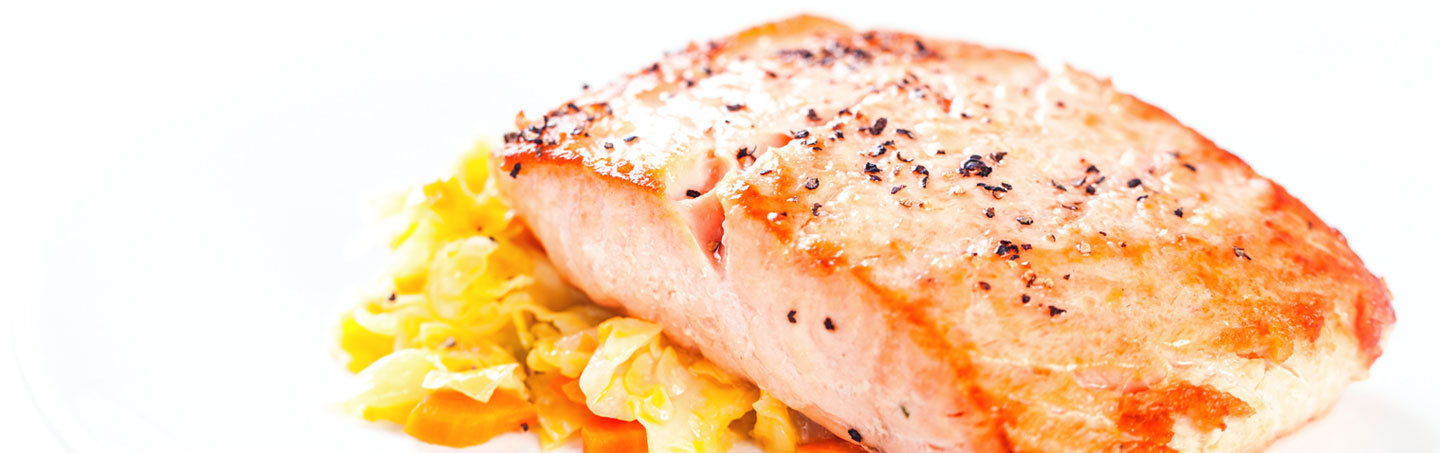 Imagem SALMAO GRELHADO COM MANTEIGA E LIMAO