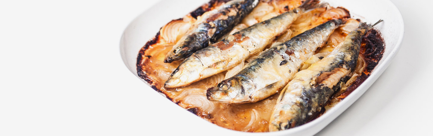 Imagem SARDINHAS ASSADAS NO FORNO